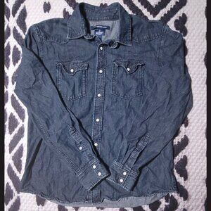Old Navy Chambray Button Up